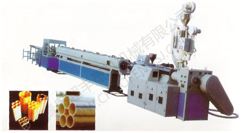 PVC、PE多孔管生產(chǎn)線【簡介】【技術(shù)參數(shù)】